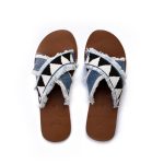 Lamu Demin Beaded Sandals