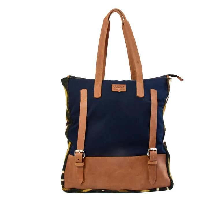 Lebo Tote Blue Canvas Lebo Tote Blue Canvas