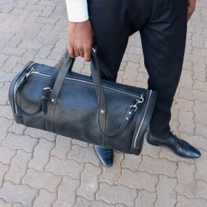 Luxury Leather Travel Bag – Handmade Ber Duffel for Men & Women
