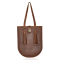 Half Moon Tote Bag - Dark Tan