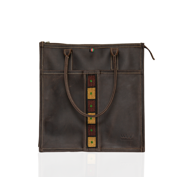 Kaja Tote Bag Mocca - Image 4