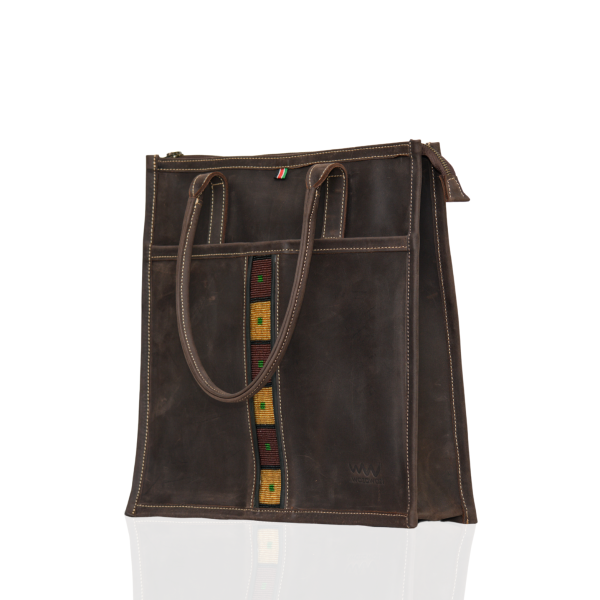 Kaja Tote Bag Mocca - Image 3