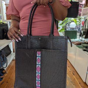 Leather Tote Bag for Women – Wazawazi Kaja Tote