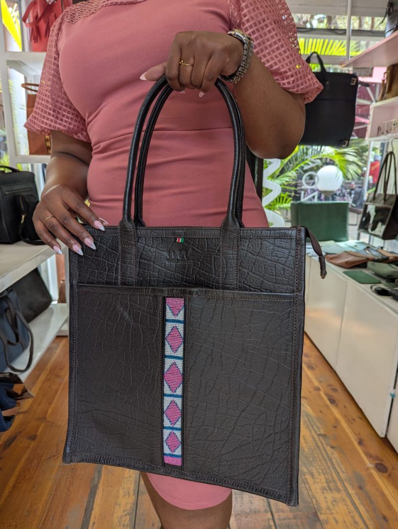 Leather Tote Bag For Women – Wazawazi Kaja Tote