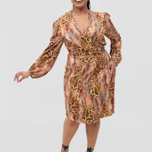 Wazawazi Eldora Wrap - Cheetah Print