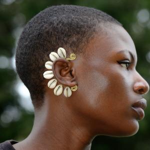 Cowrie Shell Earcuff