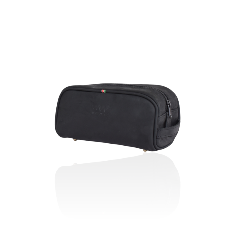 Luxury Leather Washbag – Handmade Ciru Toiletry Bag By Wazawazi