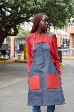 Ejutan Canvas Apron - Grey