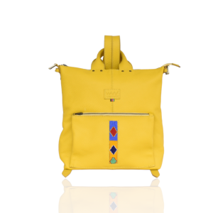 Leather Backpack – Mwende 3-in-1 Bag (Backpack, Crossbody & Briefcase)