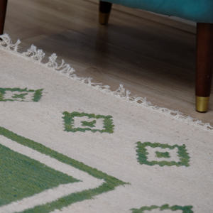 Zanji Wazawazi Handmade Wool Carpet