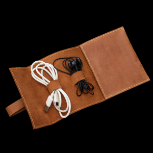 Oloo Leather Cable Organizer