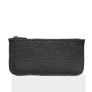 Embossed Leather Pencil Pouch