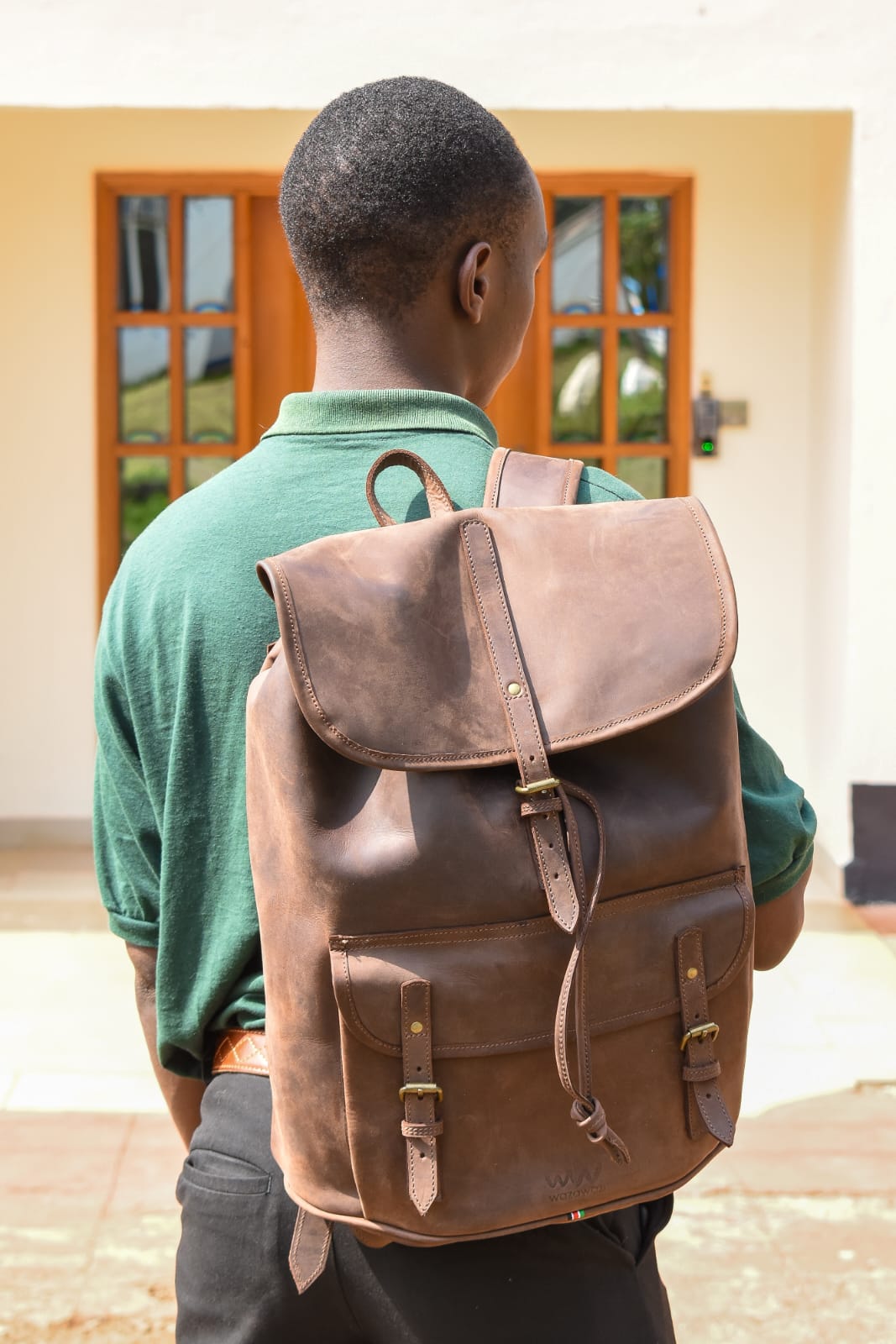 Leather Travel Backpack – Karuti Multipurpose Bag For Work, Study &Amp; Gym
