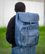 Leather Travel Backpack – Karuti Multipurpose Bag for Work, Study & Gym