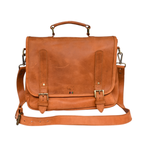 Leather Messenger Bag – Mo Messenger Handmade Crossbody