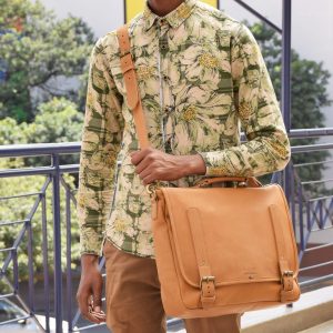 Leather Messenger Bag – Mo Messenger Handmade Crossbody