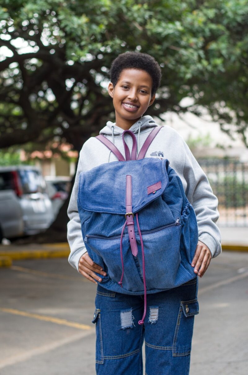 Denim Backpack – Lightweight Everyday Pack