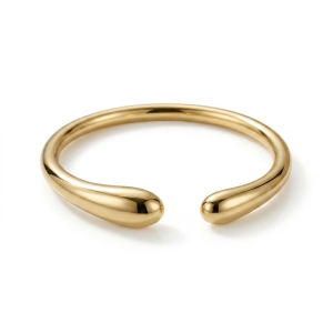 Ella Bracelet – Handcrafted Brass Bracelet with Modern African Design