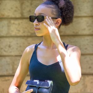 Leather Sunglasses Case – Handmade Hair-On Sun Glass Holder by Wazawazi