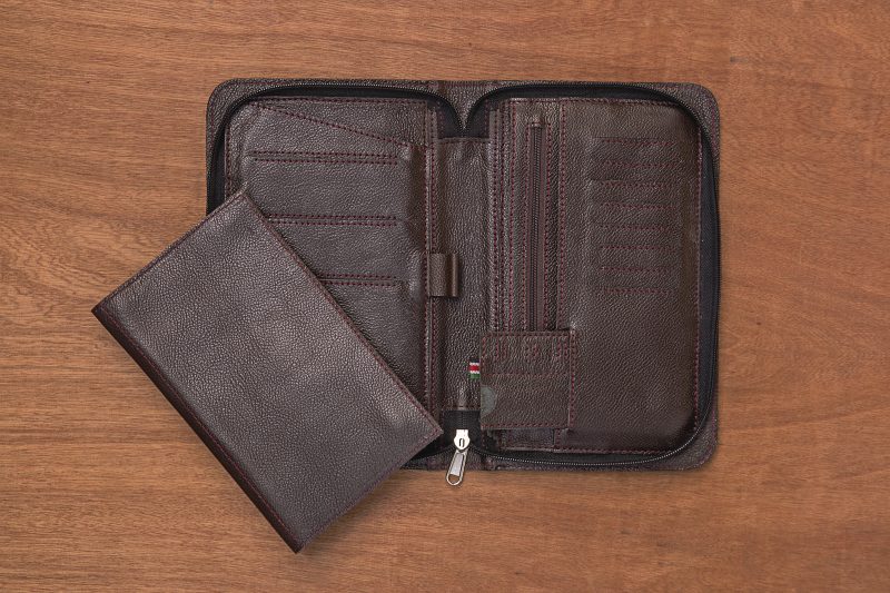 Leather Travel Wallet