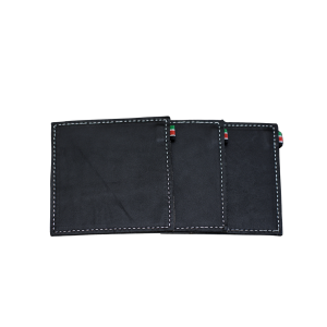 Leather Coasters | Issa Handmade Square Coaster Set