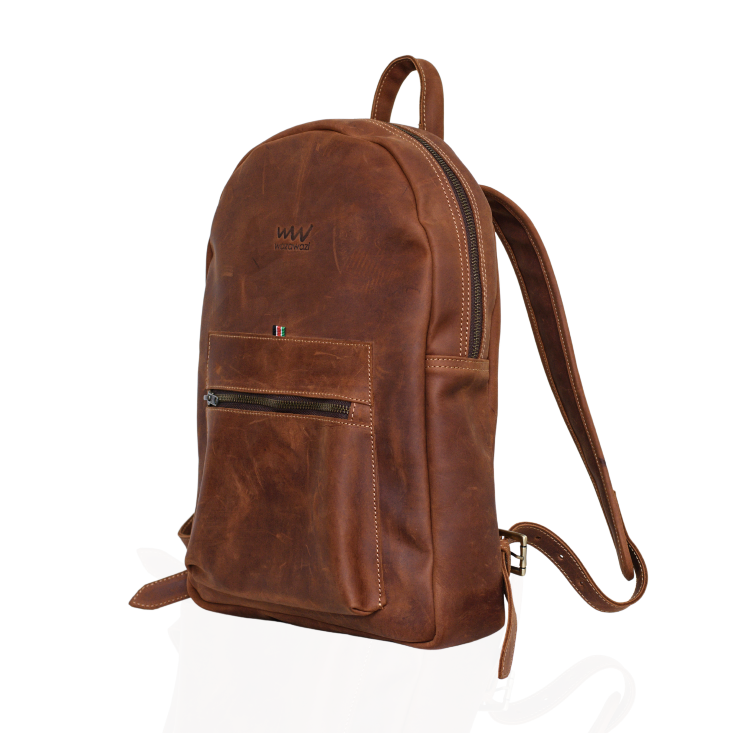 Home 15 Amira Backpack Tan Side 1 Scaled