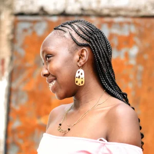 Brass Earrings – Arch earrings