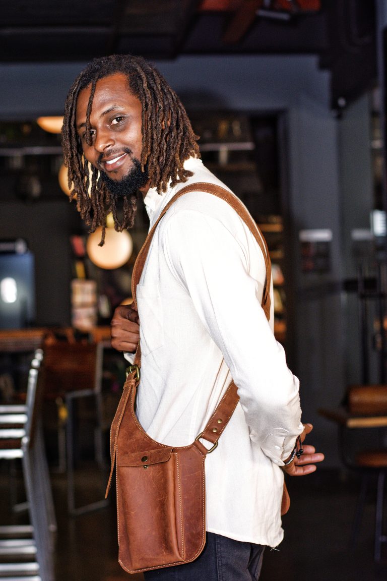 Hassan Leather Utility Harness Bag Wazawazi 4
