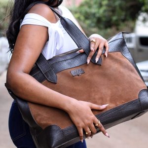 Nur Leather Travel Bag