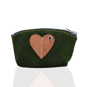 Leather Coin Purse | Chirry Handmade Leather Purse with Love