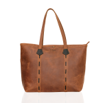 Nyaguthie Leather Shoulder Bag – Handmade Full-Grain Leather Handbag
