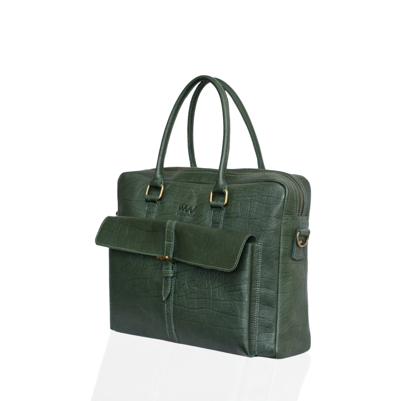 Wazawazi Oloo Leather Laptop Bag Side.jpg