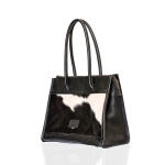 Wambui Large Hair-on Leather Handbag – Handmade Luxury Tote for Work & Everyday Use