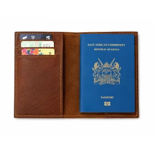 Leather Passport Holder – Uli passport holder with card slots