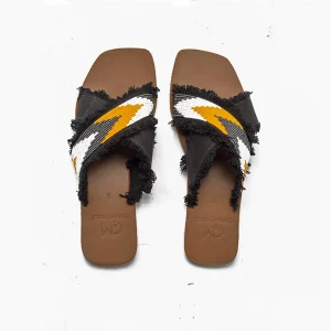 Beaded Leather Sandals Kenya | Lamu Handmade Leather & Denim Sandals