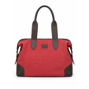 Canvas and Leather Travel Bag | Nur Duffel Bag